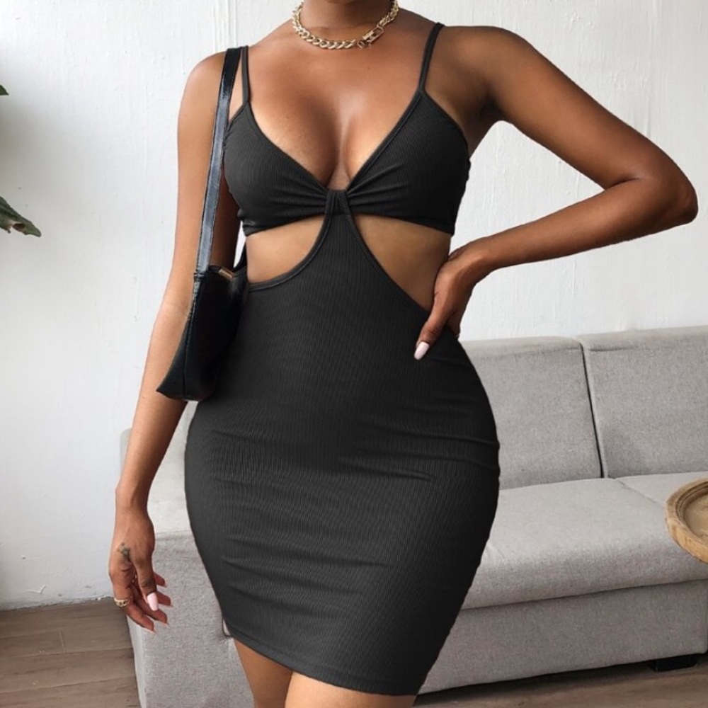 New black mini dress